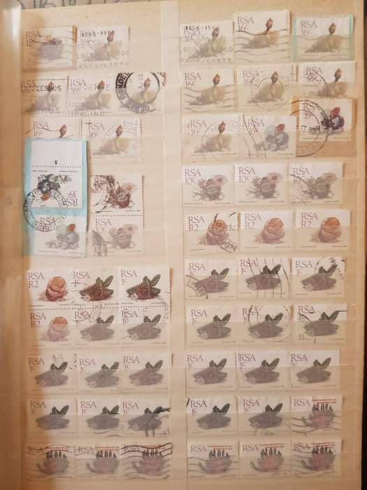 RSA STAMPS WITH SOME VERY GOOD POSTMARKS