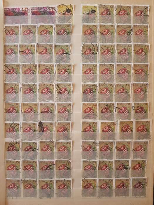 RSA STAMPS WITH SOME VERY GOOD POSTMARKS