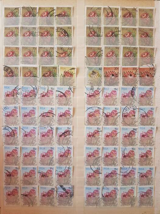 RSA STAMPS WITH SOME VERY GOOD POSTMARKS