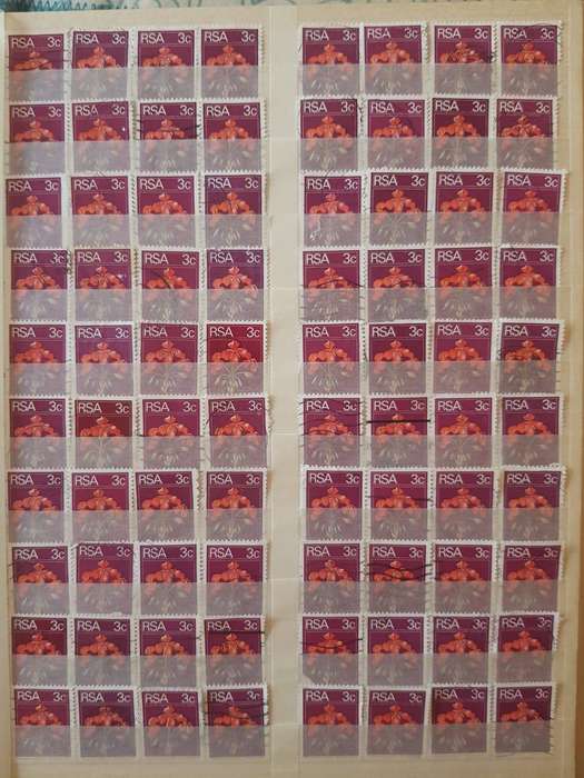 RSA STAMPS WITH SOME VERY GOOD POSTMARKS