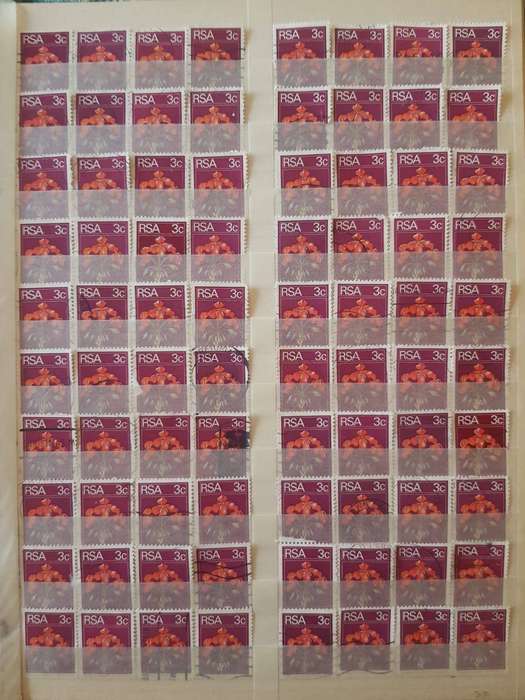 RSA STAMPS WITH SOME VERY GOOD POSTMARKS