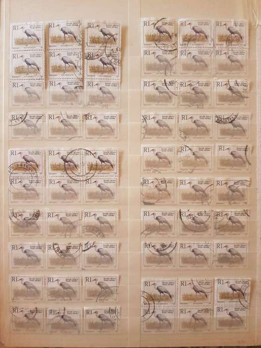 RSA STAMPS WITH SOME VERY GOOD POSTMARKS