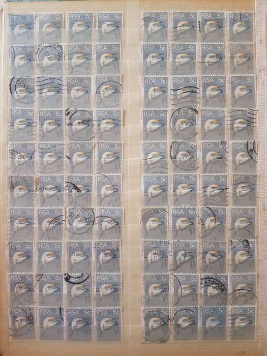 RSA STAMPS WITH SOME VERY GOOD POSTMARKS
