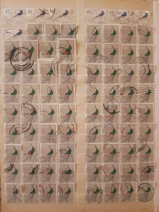 RSA STAMPS WITH SOME VERY GOOD POSTMARKS