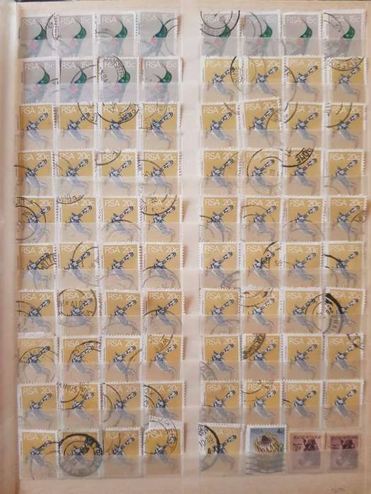 RSA STAMPS WITH SOME VERY GOOD POSTMARKS