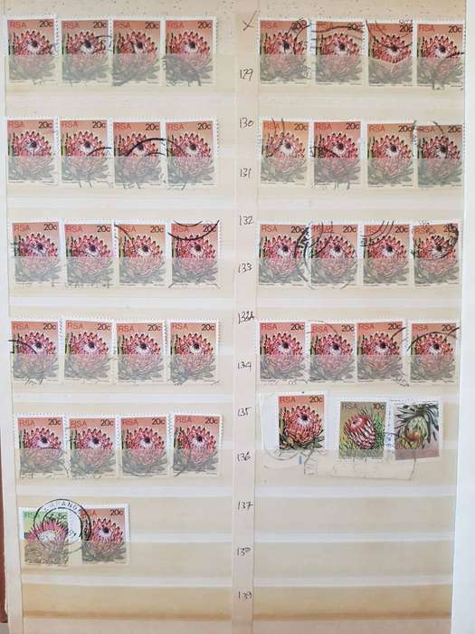 RSA STAMPS WITH SOME VERY GOOD POSTMARKS