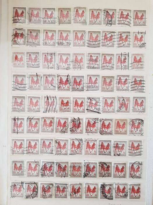 RSA STAMPS WITH SOME VERY GOOD POSTMARKS