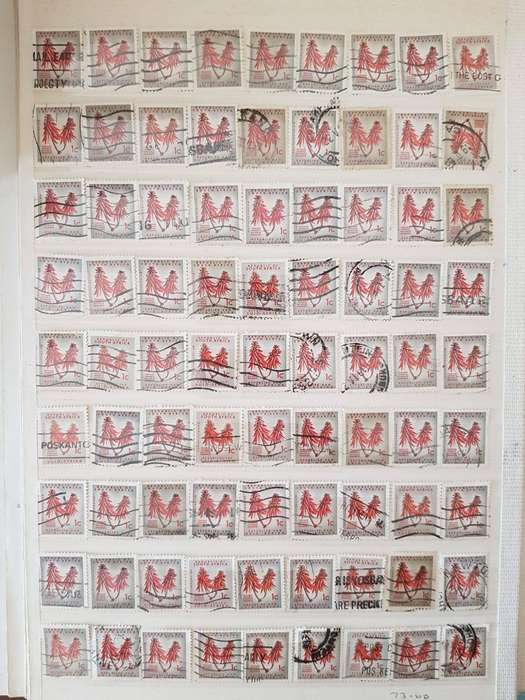RSA STAMPS WITH SOME VERY GOOD POSTMARKS