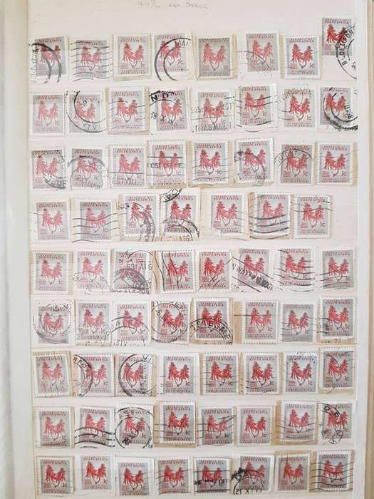 RSA STAMPS WITH SOME VERY GOOD POSTMARKS