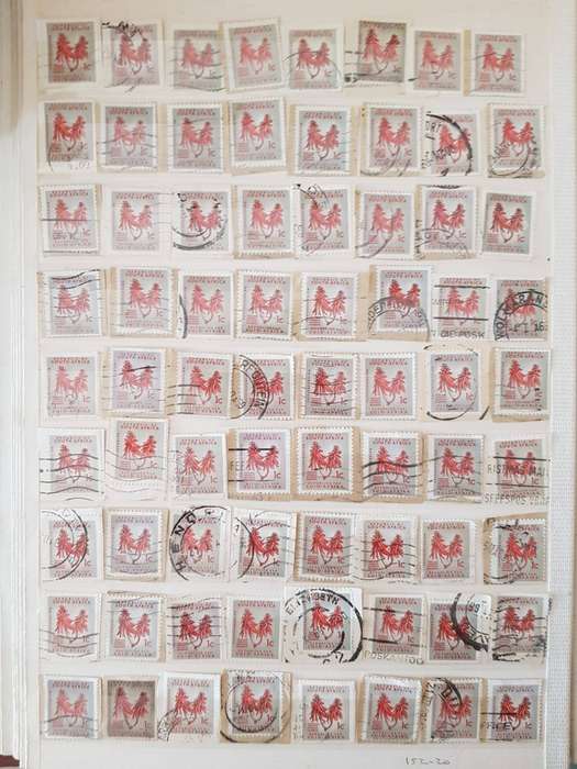 RSA STAMPS WITH SOME VERY GOOD POSTMARKS