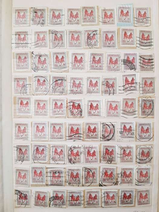 RSA STAMPS WITH SOME VERY GOOD POSTMARKS