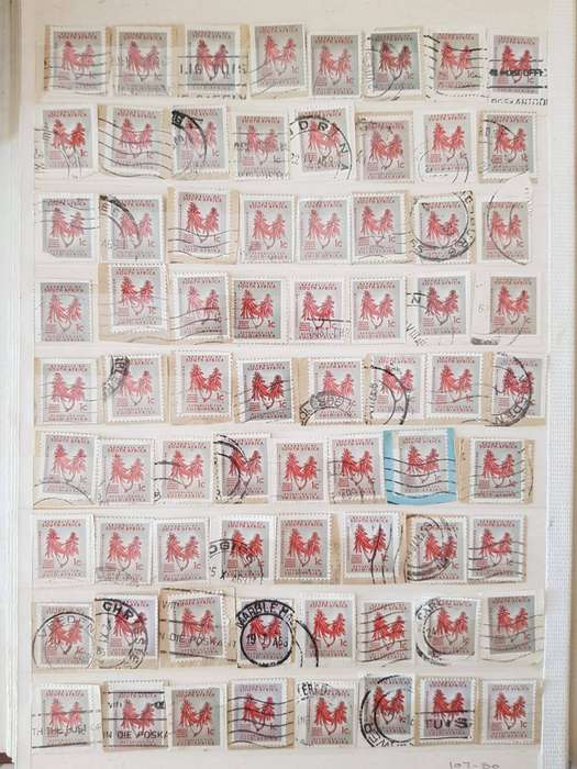 RSA STAMPS WITH SOME VERY GOOD POSTMARKS