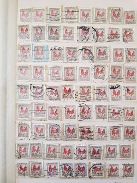 RSA STAMPS WITH SOME VERY GOOD POSTMARKS