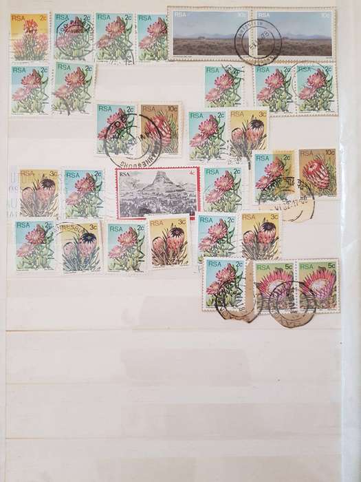 RSA STAMPS WITH SOME VERY GOOD POSTMARKS
