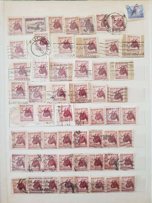 RSA STAMPS WITH SOME VERY GOOD POSTMARKS