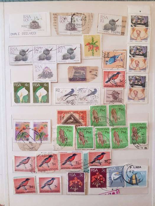 RSA STAMPS WITH SOME VERY GOOD POSTMARKS