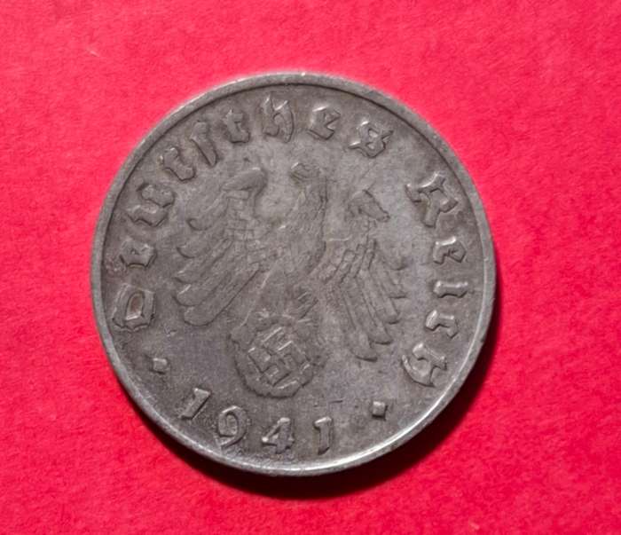 DEUTSCHES REICH 10 Reichspfennig 1941 D (Germany) - condition!!
