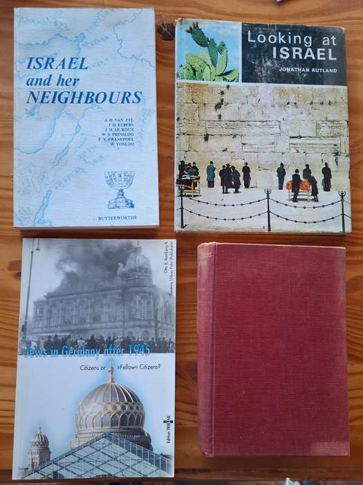 4 BOOKS ON ISRAEL [Lots of sources on Mossad, Palestine, Zionism, Ashkenazi, Jews  et al. in stock]