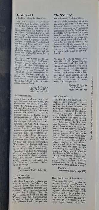 WENN ALLE BRÜDER SCHWEIGEN The Greatest Pictorial Book on the Waffen-SS ever