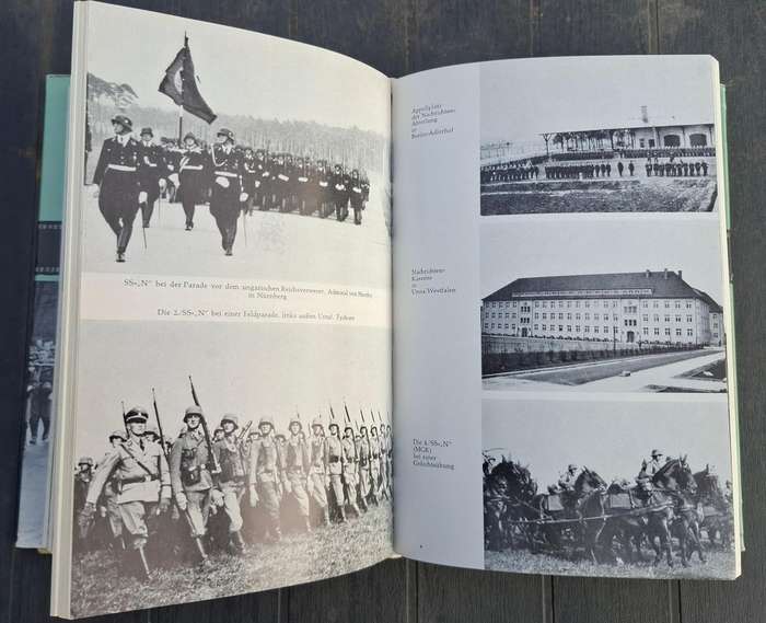SS-Division DAS REICH 1934-1939 - with signature of South African Colonel Rudolf Kemp