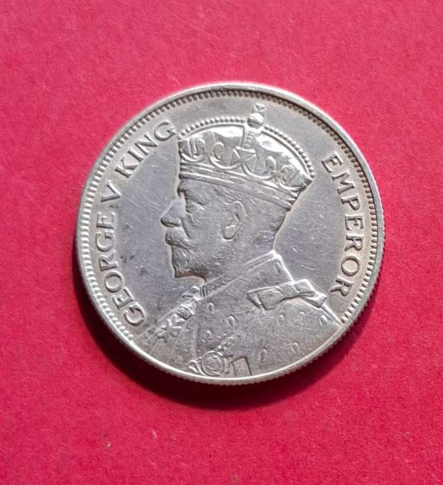 Half Crown 1935 SOUTHERN RHODESIA - numismatic collectible in silver