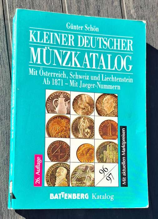 Catalogue GERMAN COINS incl. Imperial Reich, Weimar, Third Reich, Colonies, Germany, Austria, CH