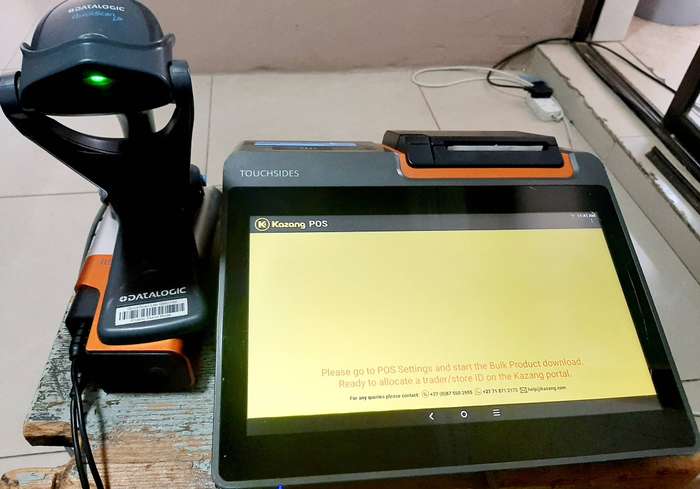 Touchscreen POS system