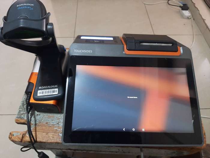 Touchscreen POS system