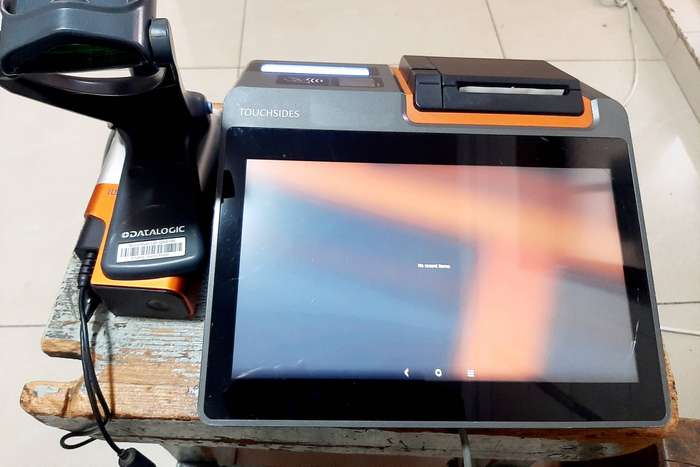 Touchscreen POS system
