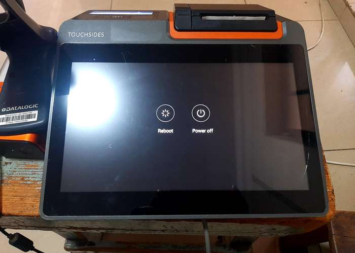 Touchscreen POS system