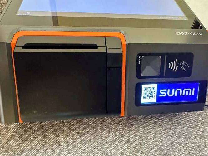 Touchscreen POS system