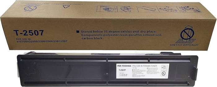 Toshiba T2507 toner cartridge compatible eStudio 2006 2506 2007 2507 2306 2307
