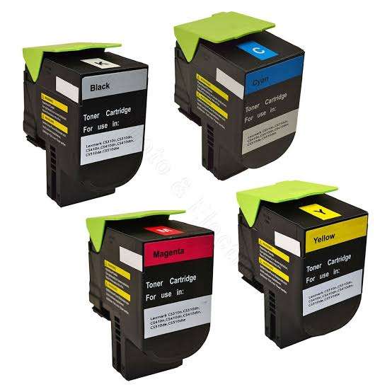 Lexmark 708H CS310 CS410 CS510 CX410 CX510 toner cartridge compatible cyan/magenta/yellow/black