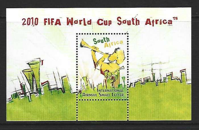 RSA - SACC 1956 - 2010 FIFA World Cup miniature sheet