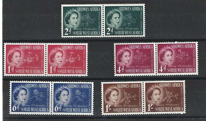 SWA - SACC 177-181 - Set of stamps