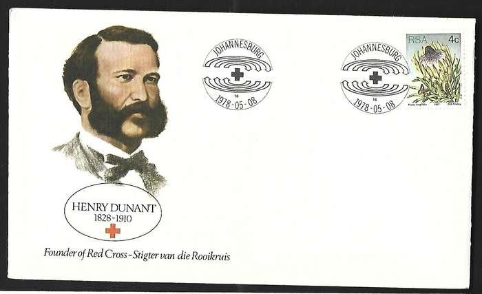 RSA- FDC - Henry Dunant - Founder of the Red Cross