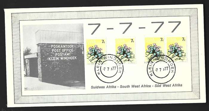 SWA - Klein Windhoek Post Office 7/7/77