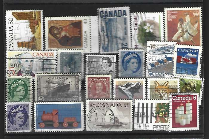Canada - Set of used stamps