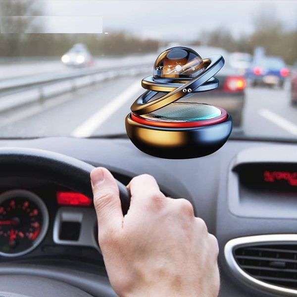 Rotating Floating Solar Car Air Freshener