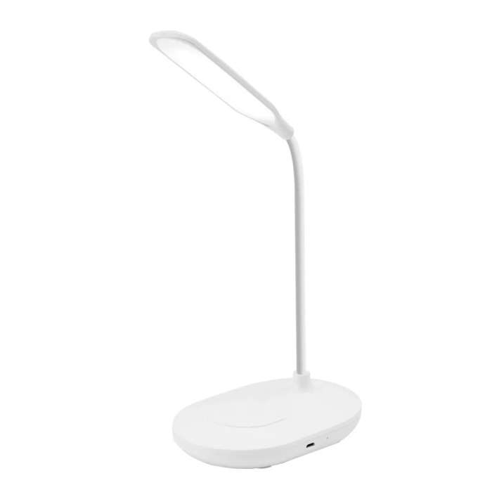 Home Quip Executive Flexilite USB Rechargeable Desk Lamp - White