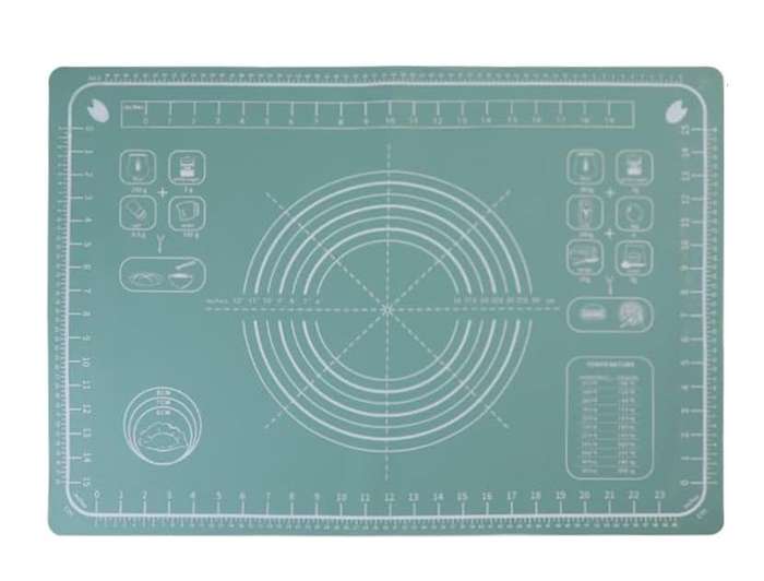 Large Silicon Baking Pastry Rolling Mat With Measurement