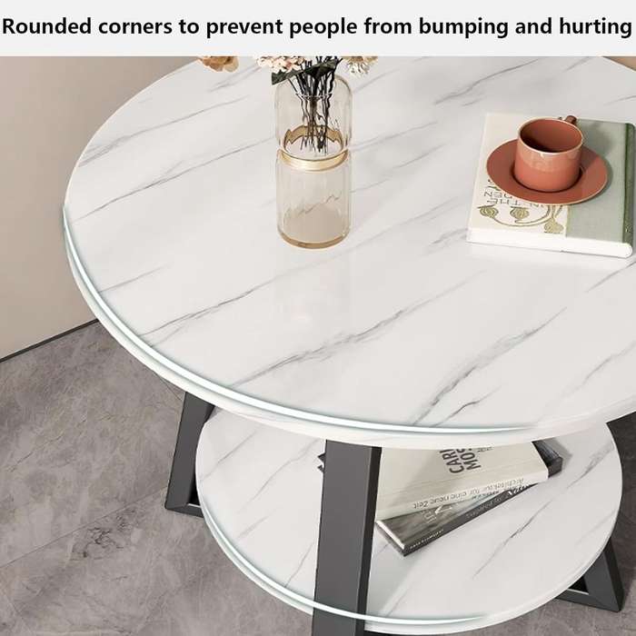 Portable Solid Wood Side Table