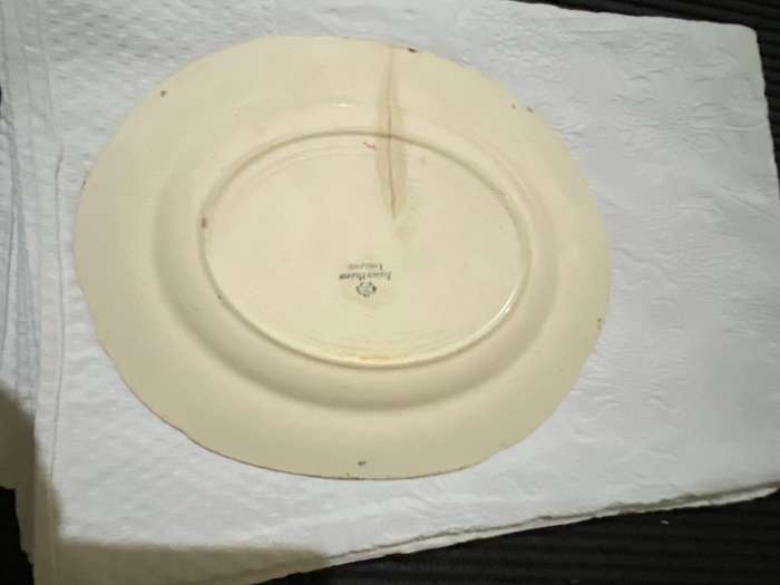 Alfred meaken England flowers and berries serving plate