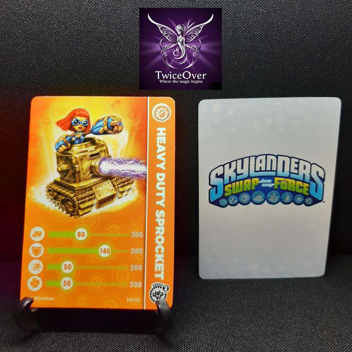 SSF - Skylanders Trading Card - Heavy Duty Sprocket - S2