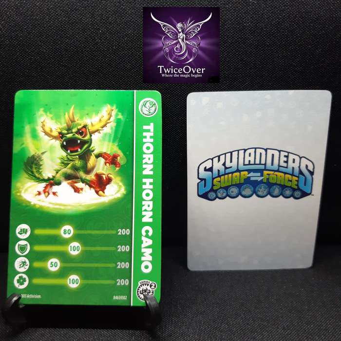 SSF - Skylanders Trading Card - Thorn Horn Camo - S2