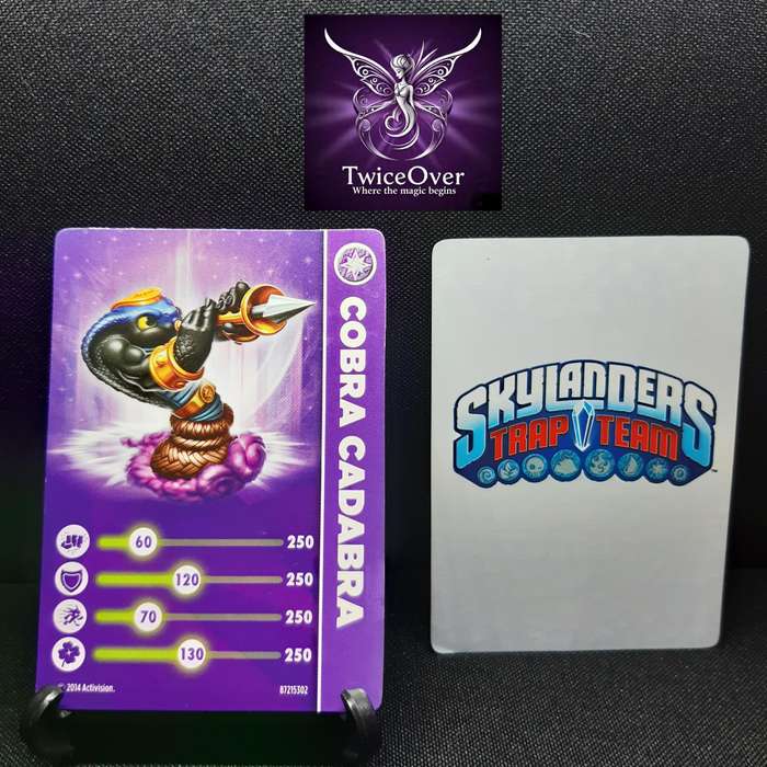 STT - Skylanders Trading Card - Cobra Cadabra