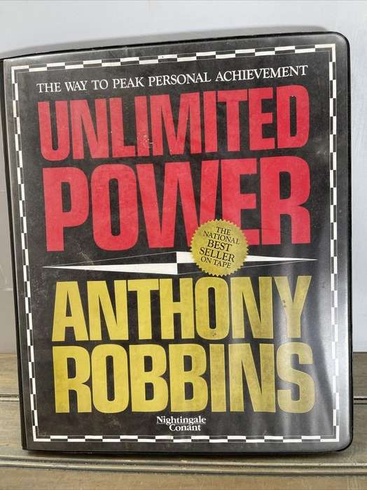 ANTHONY ROBBINS UNLIMITED POWER 6 AUDIO CASETTES