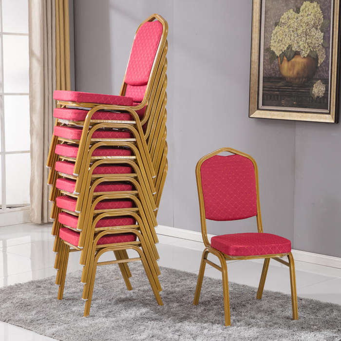GOF Furniture  LuxeCraft Banquet Chair (Set of 10)