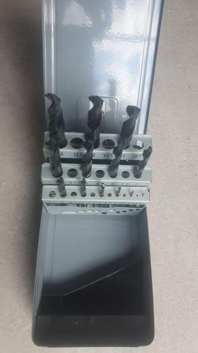 DRILL SET 1-13mm X1.0mm STRAIGHT SHANK SOMTA HSS