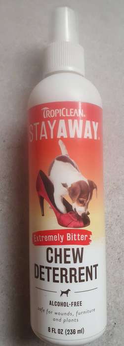 TropiClean Stay Away Pet Chew Deterrent Spray - 236ml